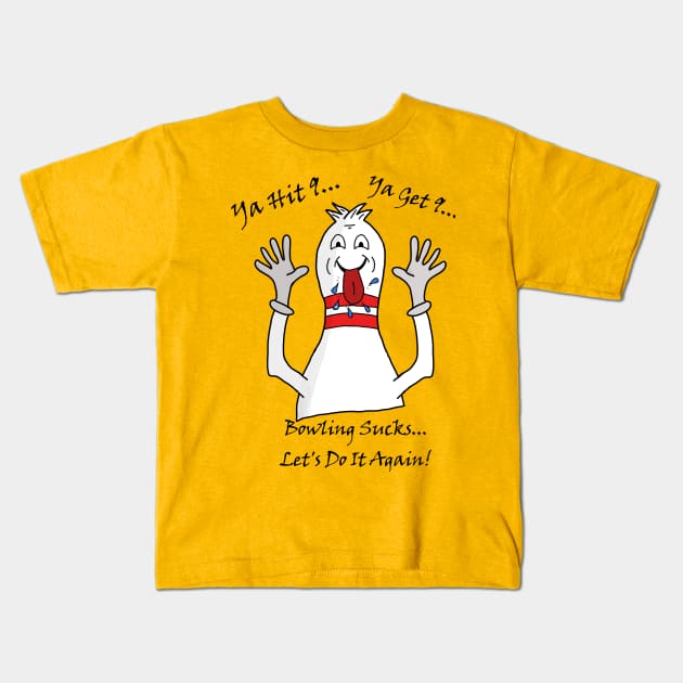 The Tenth Pin Kids T-Shirt by Monkey Punch